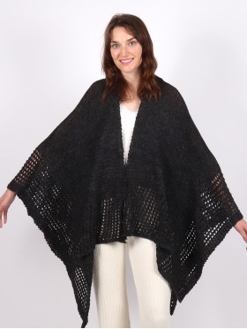 Open Knitted Cape